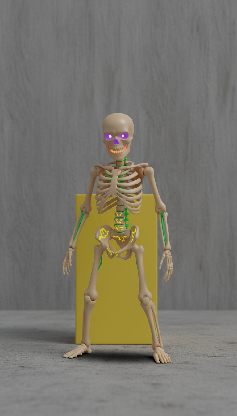 skeleton custom collectible figure