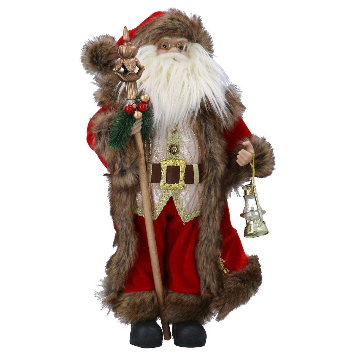 Standing Christmas Santa Ornament 54cm