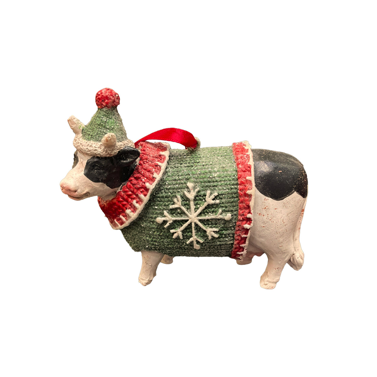 Christmas Cow Hanging Christmas Tree Ornament