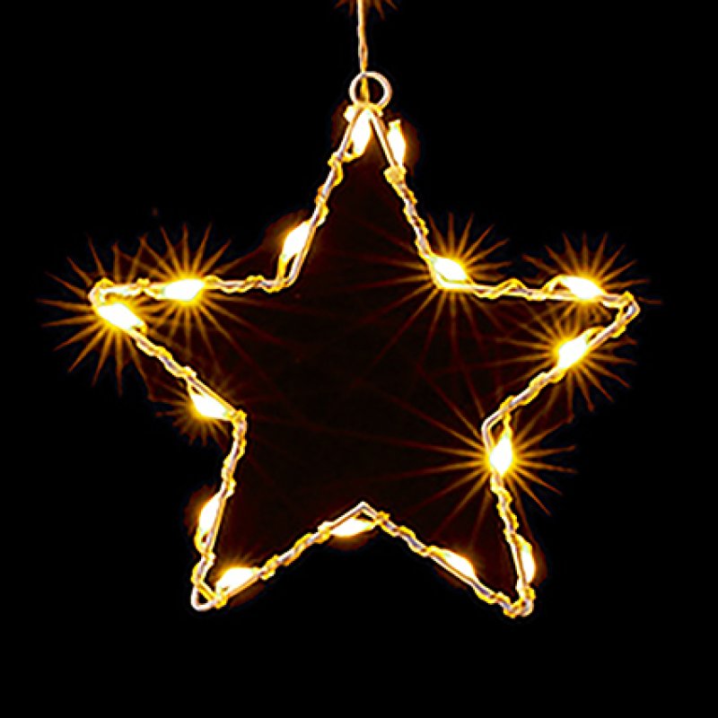 1.2 x 1.2m Warm White LED Flexibright Star V Curtain Lights