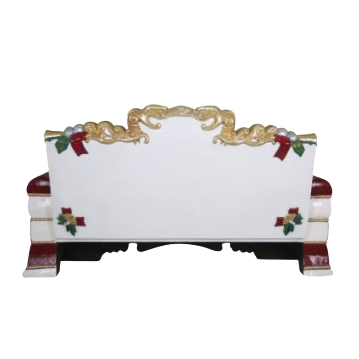 1.1m Festive Snowman Bench Photo Opportunity Seat Christmas Display Prop