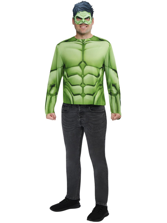 Hulk Top And Half Mask