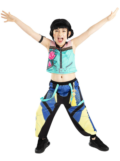 KPop Zoey Demon Hunters Kids Costume