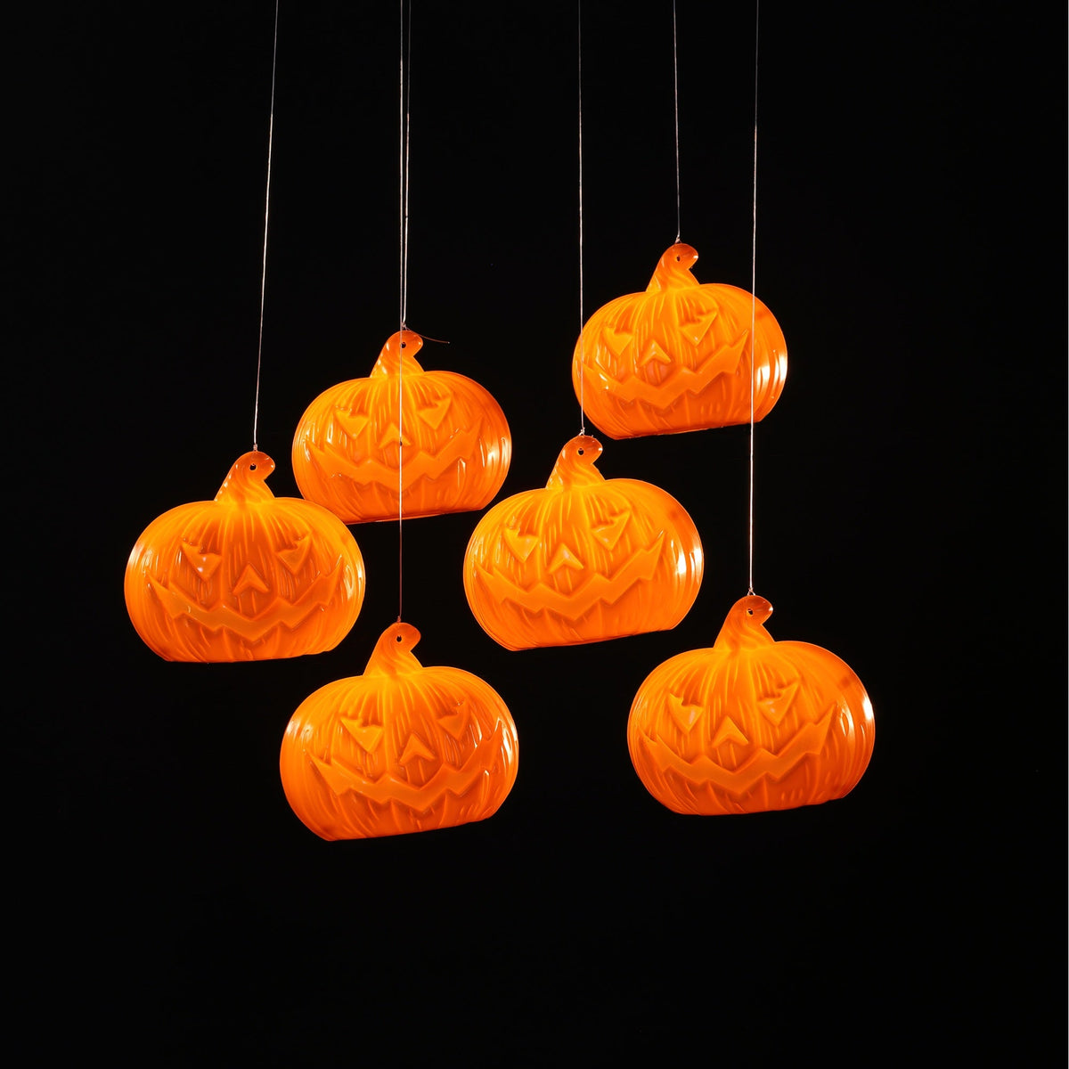Set of 6 Floating Magic Pumpkin Lights