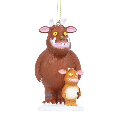 Gruffalo and Gruffalo Child Christmas Hanging Decoration