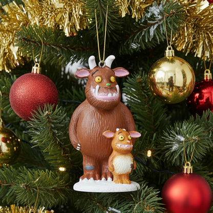 Gruffalo and Gruffalo Child Christmas Hanging Decoration