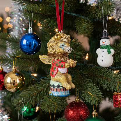 Christmas Circus Lion Hanging Decoration