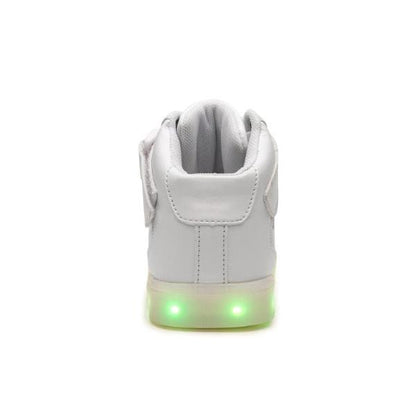 Infants Flash Wear White Hi-Tops