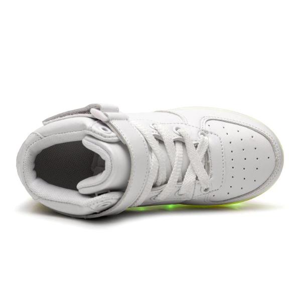 Infants Flash Wear White Hi-Tops
