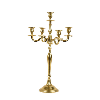 Gold Christmas Candelabra 60cm