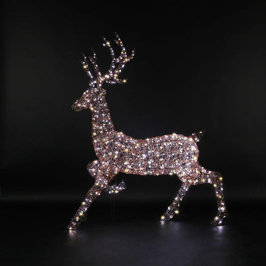 Noma 1.4m Copper Acrylic Woburn Christmas Stag
