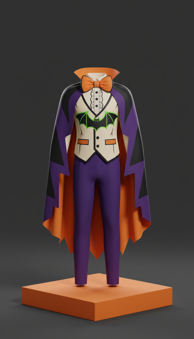 Vampire Pop Art Costume
