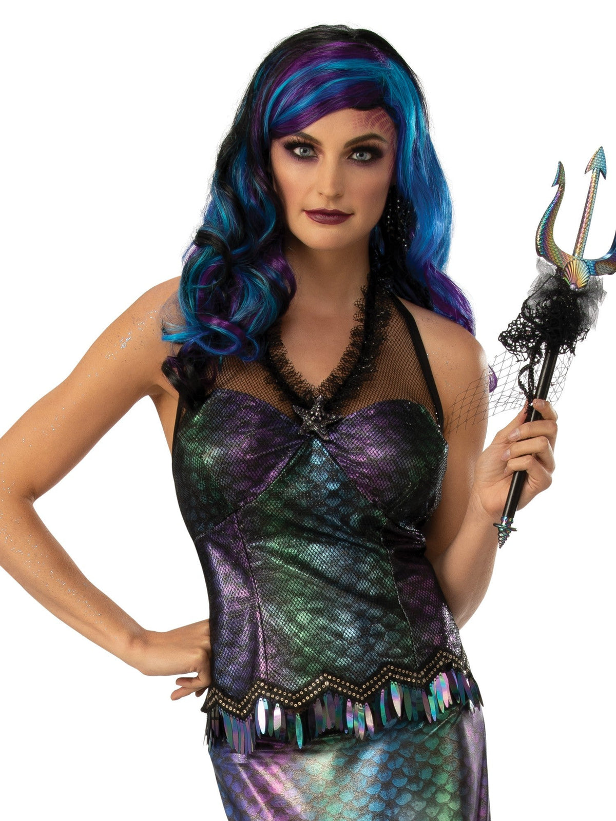 Adult Queen Of The Dark Sea Costume