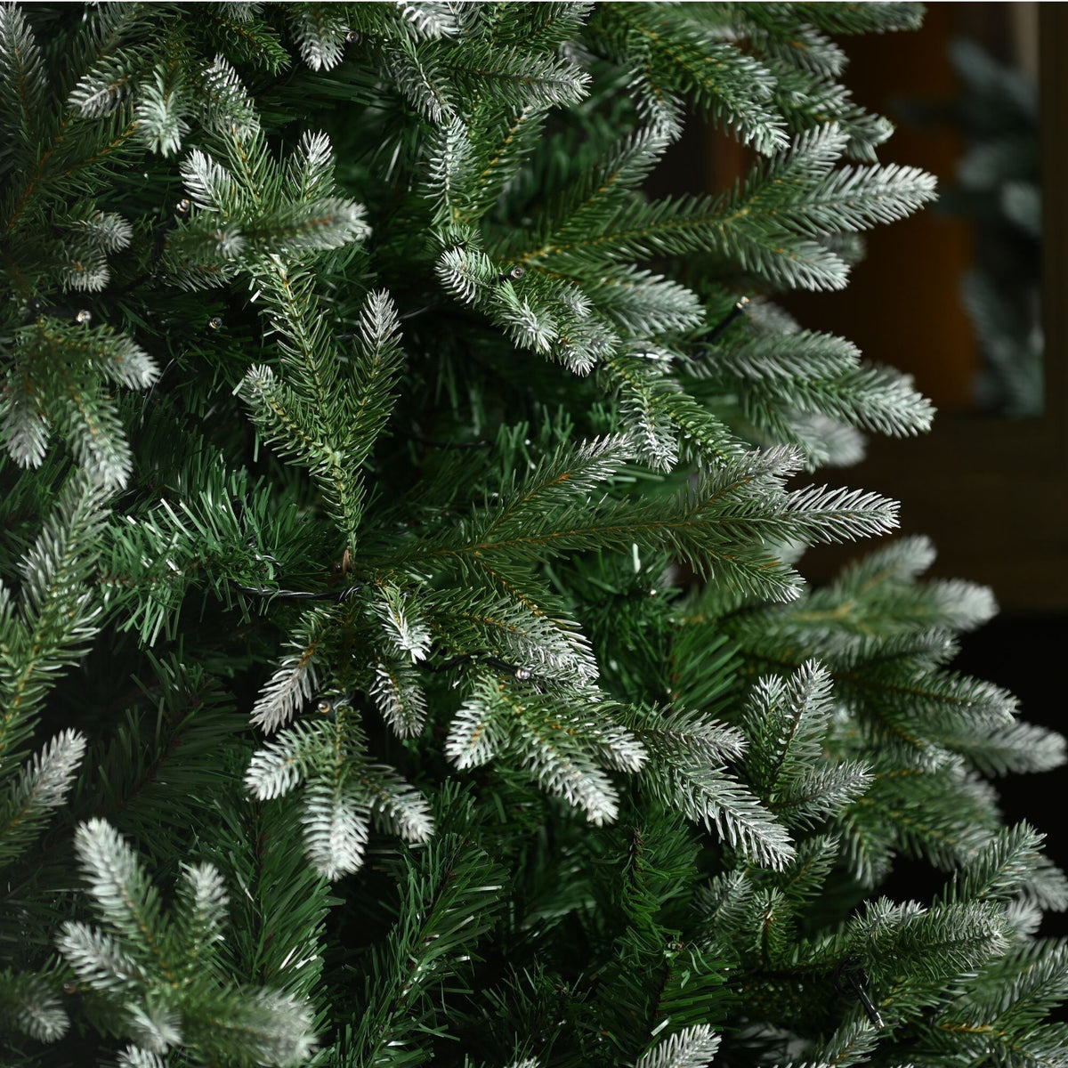 6ft Frosted Belvedere Pine Artificial Christmas Tree