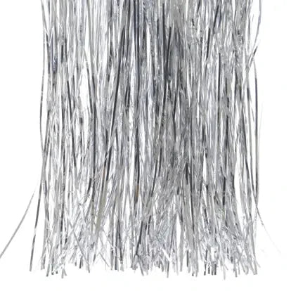 Silver Lametta Decorative Christmas Tinsel Strands