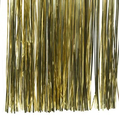 Gold Lametta Decorative Christmas Tinsel Strands