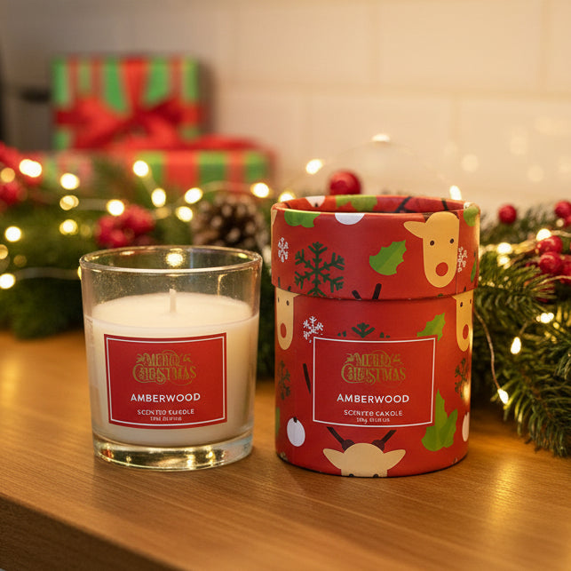 Scented Christmas Candle