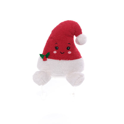 Fun Plush Santa Hat Toy with Feet