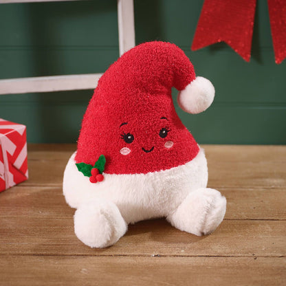 Fun Plush Santa Hat Toy with Feet