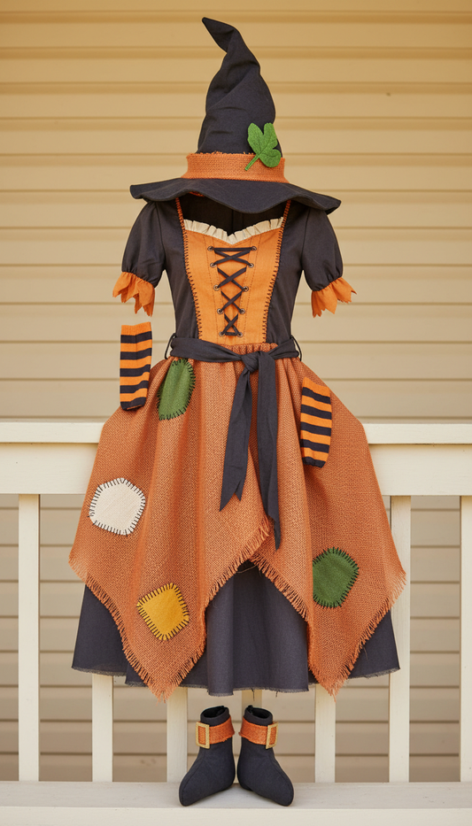 Classic Pumpkin Witch Costume