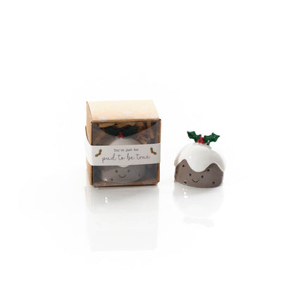 Christmas Tiny World Resin Pudding Keepsake Ornament
