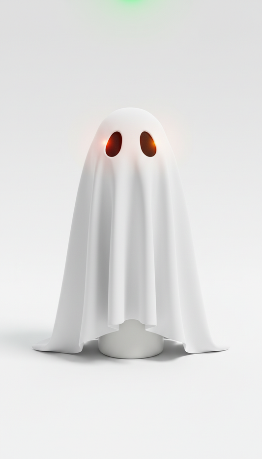 Pet Ghost Costume With Eyeholes