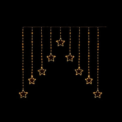 1.2 x 1.2m Warm White LED Flexibright Star V Curtain Lights