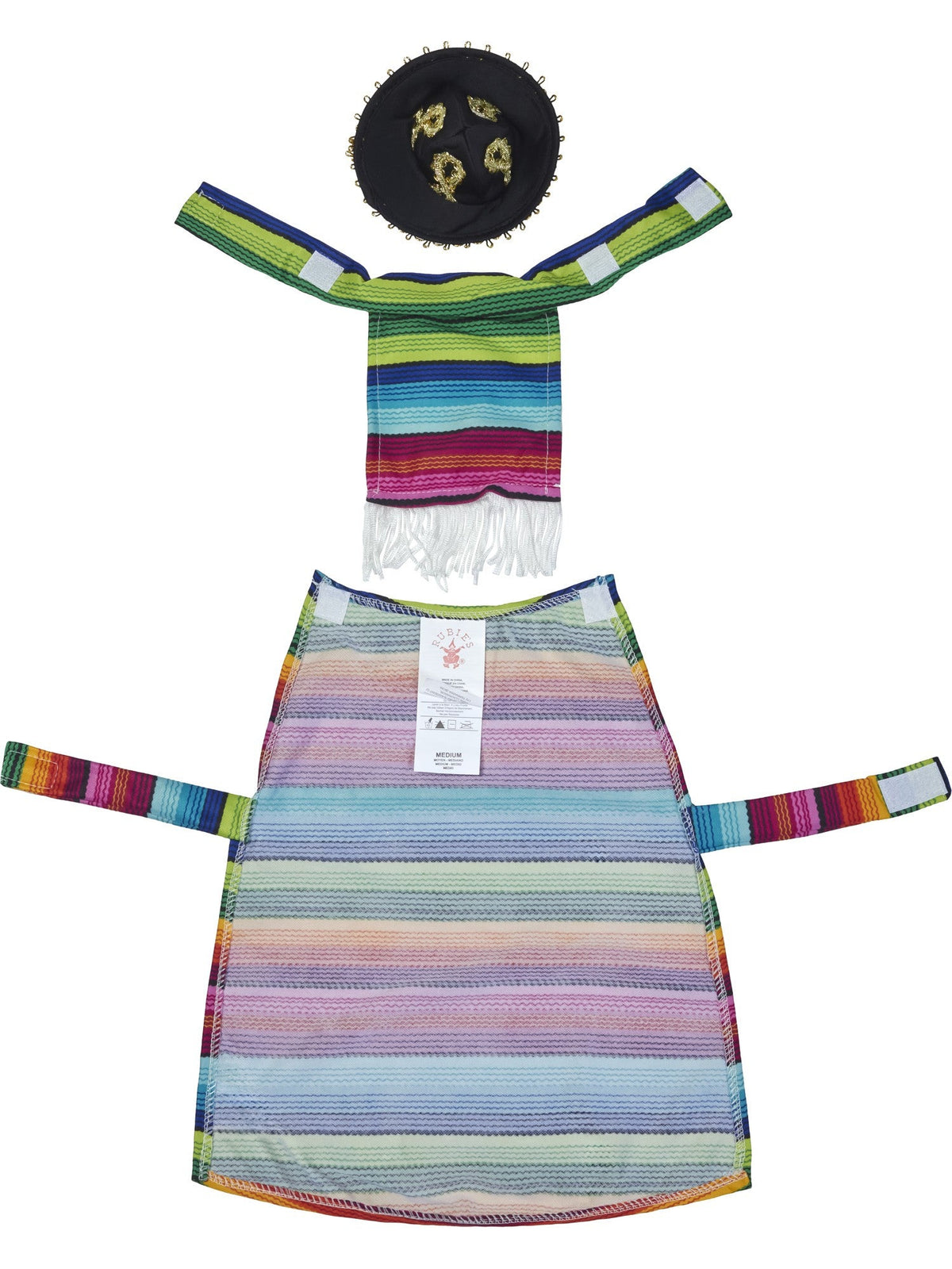 Mexican Serape Pet Costume