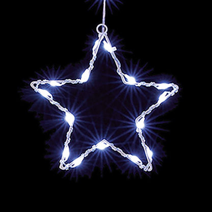 1.2 x 1.2m White LED Flexibright Star V Curtain Lights