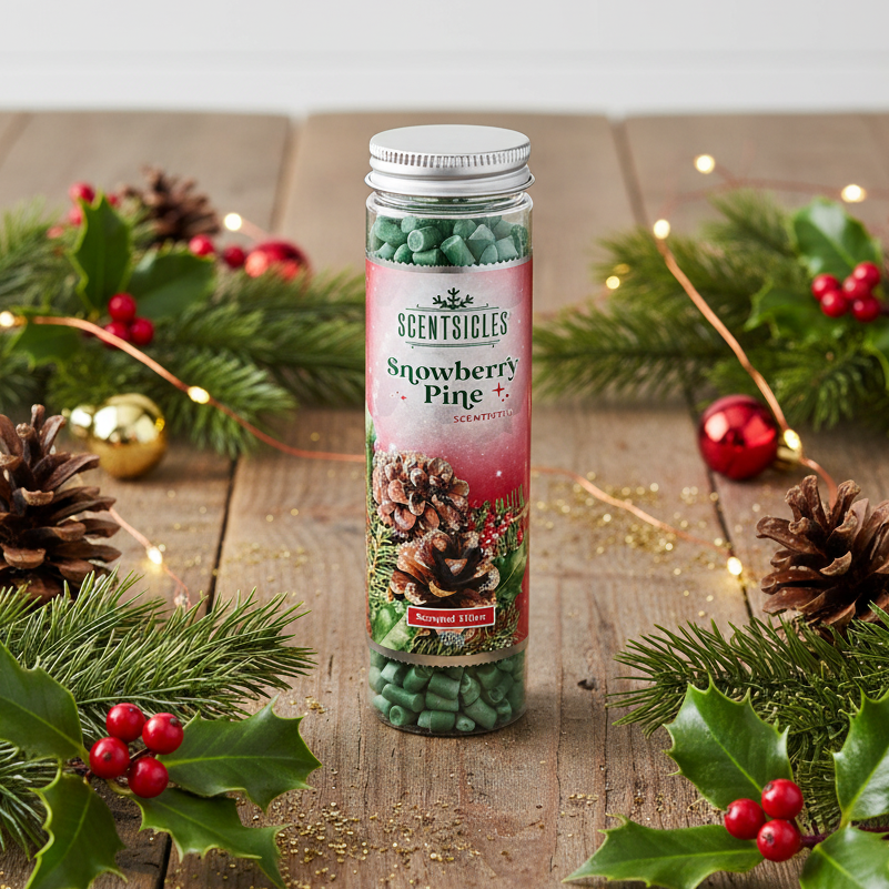 Scentfetti Strawberry Pine Christmas Scent