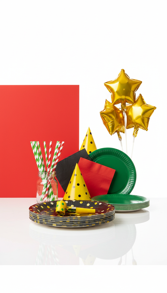 Birthday bash glassware party pack