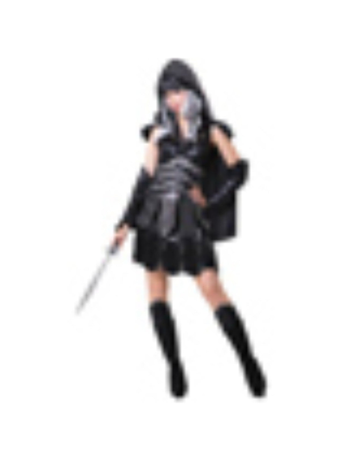 Adult Dark Warrior Lady Costume