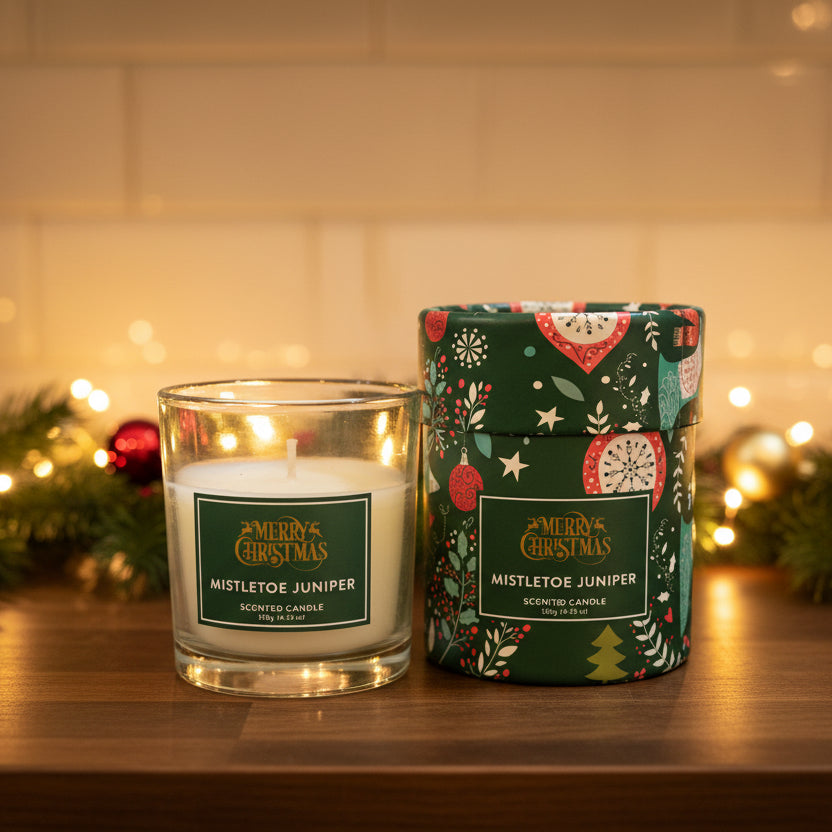 Scented Christmas Candle