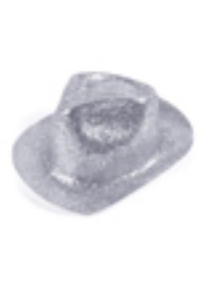 Silver Glitter Trilby