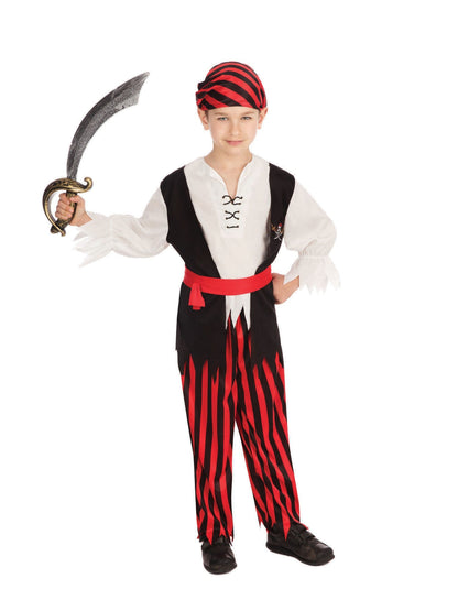 Kids Pirate Boy Jim Costume