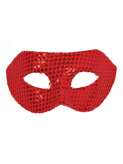 Red Sequin Eyemask
