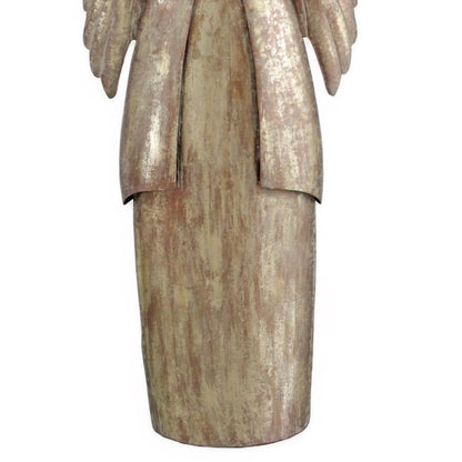1.7m Gilded Angel with Book Commercial Christmas Display Prop