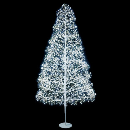 6ft White Ultrabright Christmas Tree with White LEDs