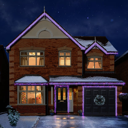 960 Rainbow Ultrabright Garage Door Cluster Lights Garland
