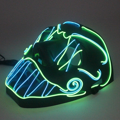 Cross Stitch Joker LED Mask