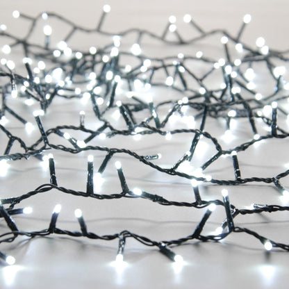 Set of 500 Compact White Christmas Lights