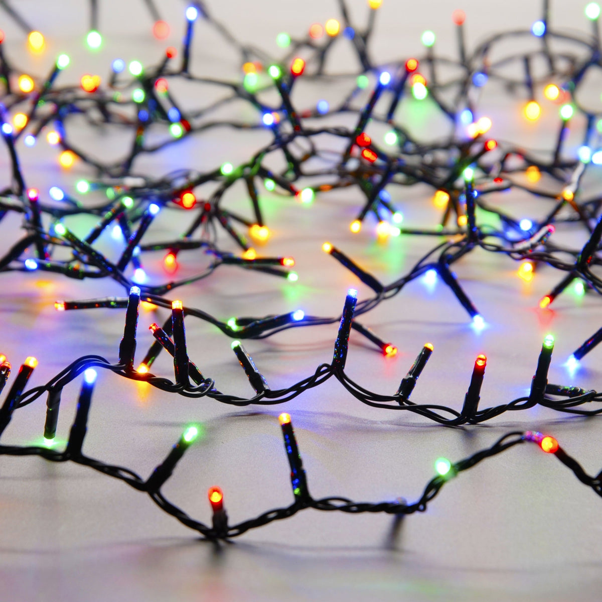 Set of 500 Compact Multi Coloured Christmas Lights
