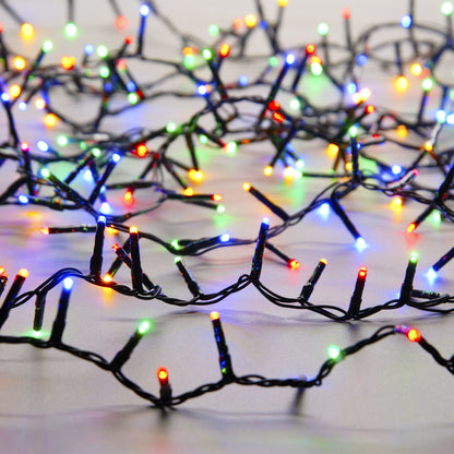 Set of 500 Compact Multi Coloured Christmas Lights