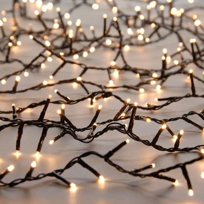 Set of 500 Compact Warm White LED Christmas Lights