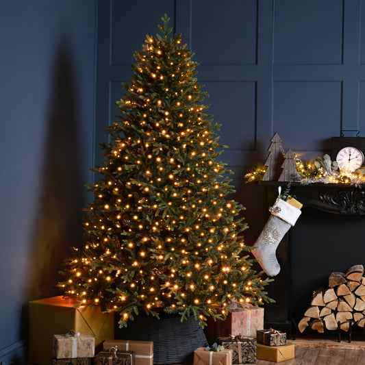 Festive 750 Antique Gold Firefly Christmas Lights