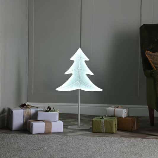 73cm Neon Flex Shimmer Glow Christmas Tree with Stand