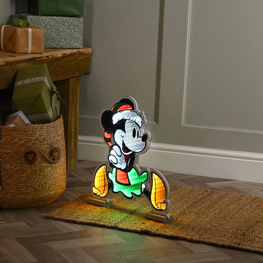 40cm Sitting Minnie Mouse Disney Christmas Infinity Light