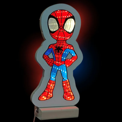 22cm Spiderman Christmas Infinity Light