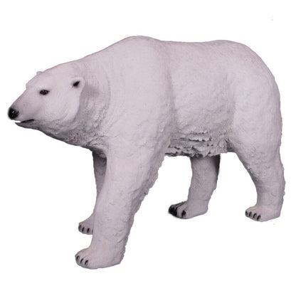 4ft Large Walking Polar Bear Commercial Christmas Display Prop