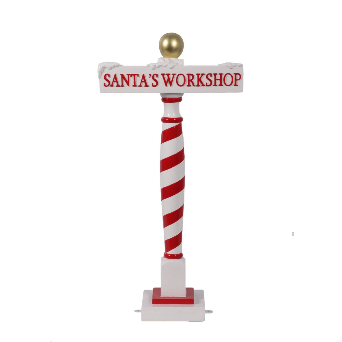 90cm Santa's Workshop Sign Commercial Christmas Display Prop
